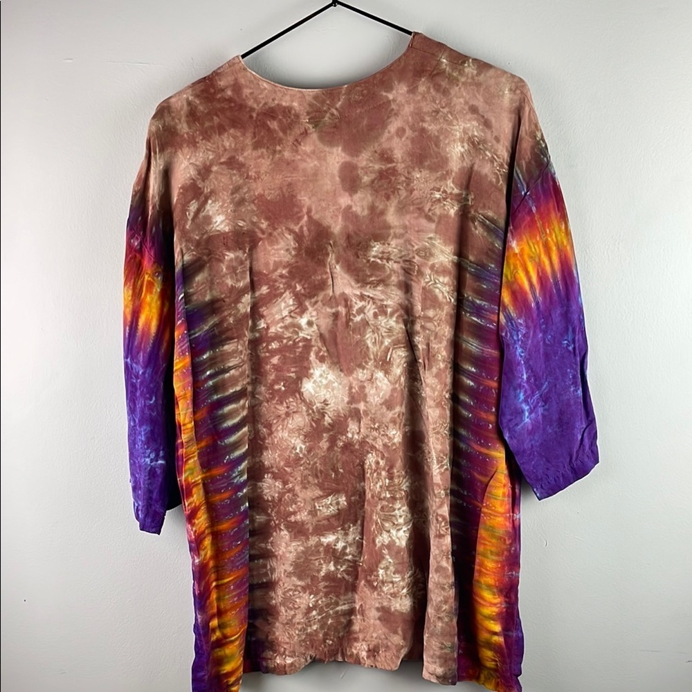 Dharma Trading Co. Tie-Dye V-Neck Tunic Size M - Picture 6 of 7